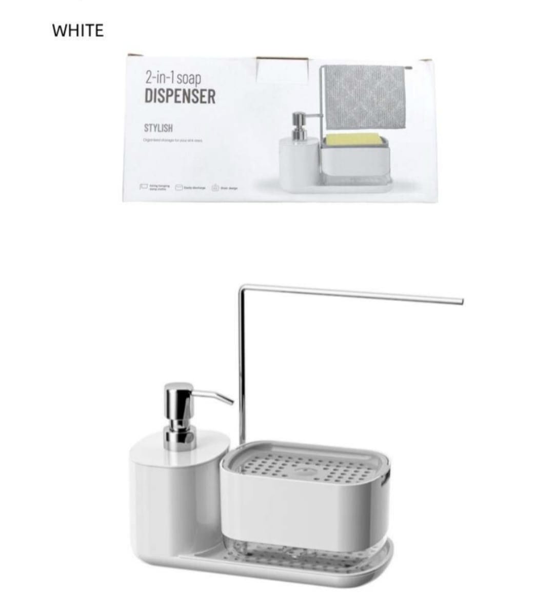 2in1 Soap dispenser